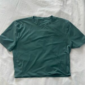Lululemon Wundermost Cropped Shirt
